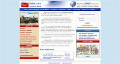 Desktop Screenshot of mumbaigpophilately.gov.in